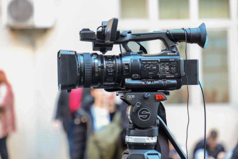 Profressionelle Kamera für Videokonferenzübertragung